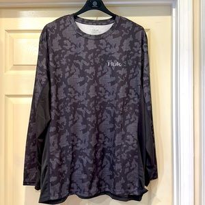 Men’s 2XL Huk Fishing Shirt Long Sleeve